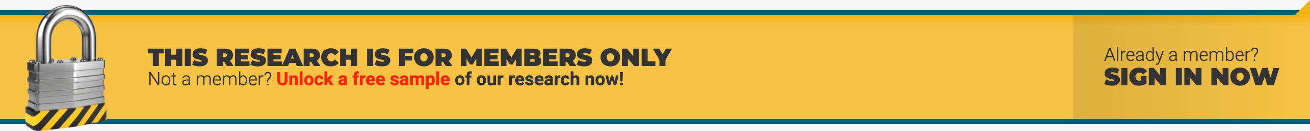 The original version of the Locked Content Bar