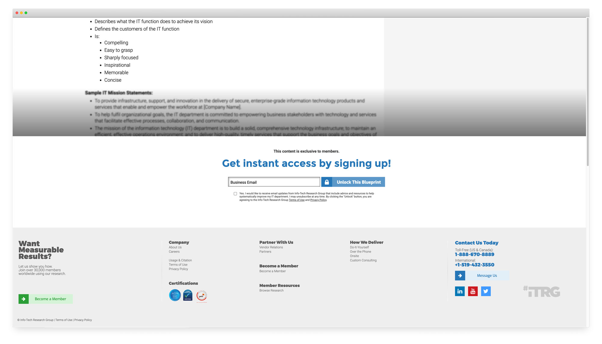The newly created content lock at the bottom of the page