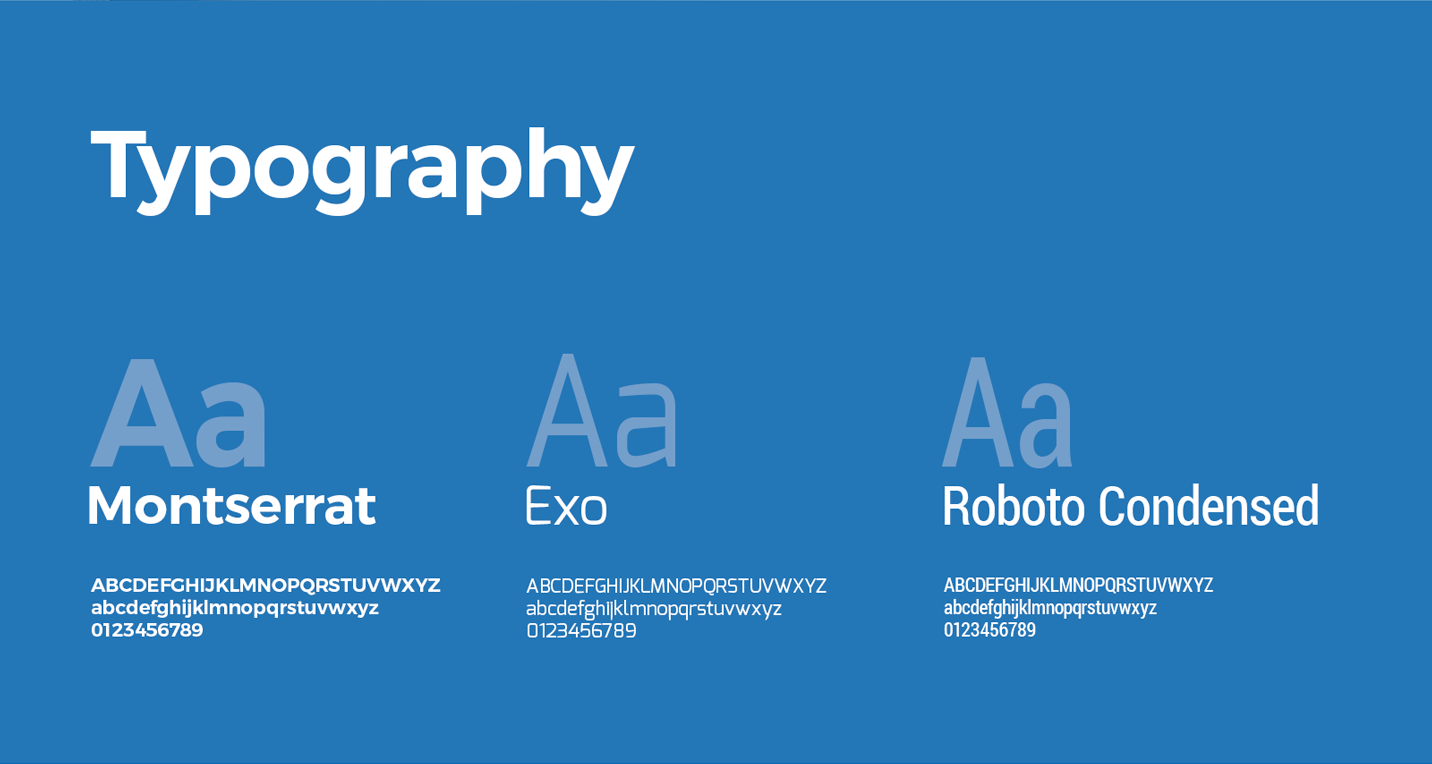 CIO Business Vision Typography